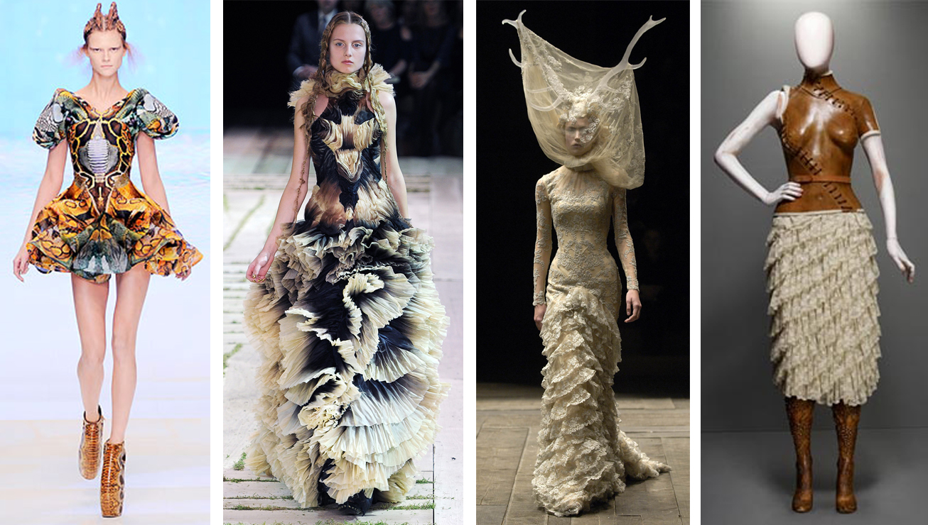 Alexander McQueen's Vintage Inspiration Over The Years